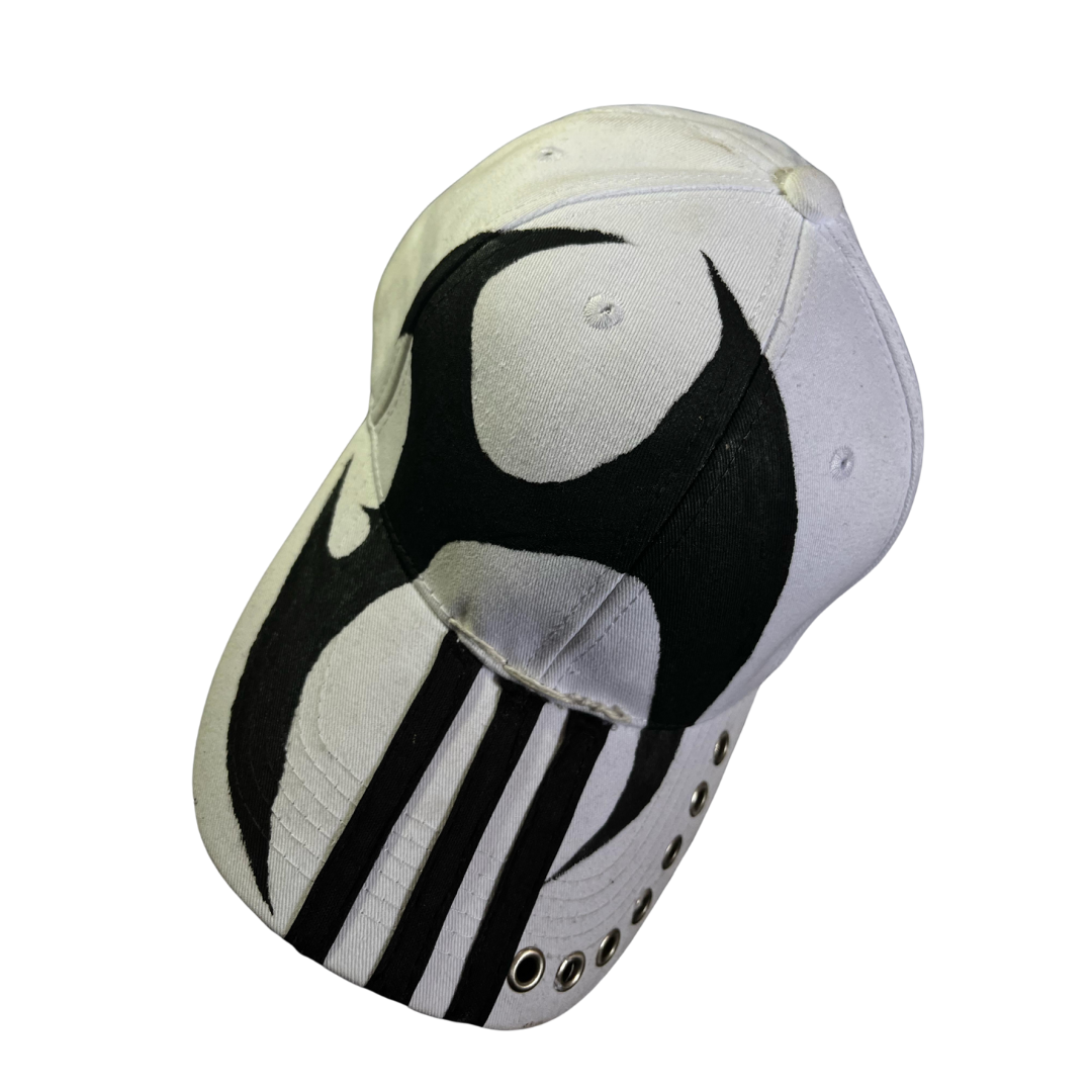 White denim cap