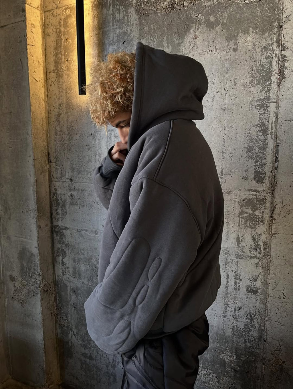 EMULAOR GRAY HOODIE x1